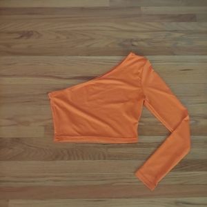 Orange Crop Top